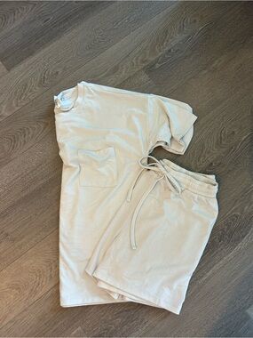 Zenana tee and short lounge set